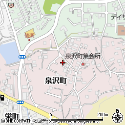 宮城県塩竈市泉沢町13-2周辺の地図