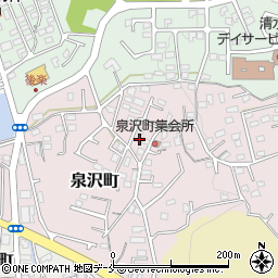宮城県塩竈市泉沢町12-5周辺の地図