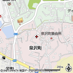 宮城県塩竈市泉沢町13-78周辺の地図