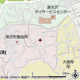 宮城県塩竈市泉沢町9-6周辺の地図