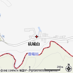 宮城県仙台市泉区西田中杭城山周辺の地図