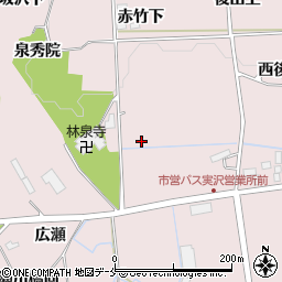 宮城県仙台市泉区実沢上周辺の地図