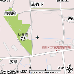 宮城県仙台市泉区実沢（上）周辺の地図