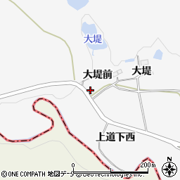 宮城県仙台市泉区西田中大堤前周辺の地図