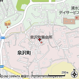 宮城県塩竈市泉沢町12-13周辺の地図
