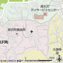 宮城県塩竈市泉沢町9-19周辺の地図