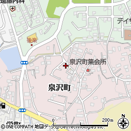 宮城県塩竈市泉沢町13-1周辺の地図