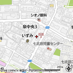 株式会社ＣＳＲ　仙台営業所周辺の地図