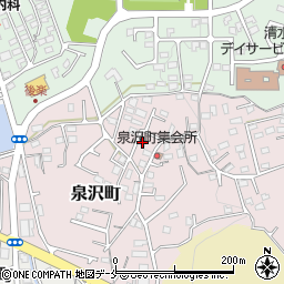 宮城県塩竈市泉沢町12-7周辺の地図