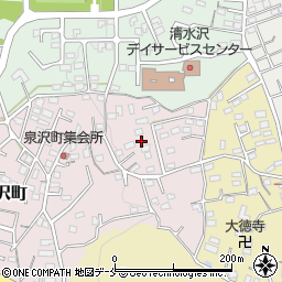宮城県塩竈市泉沢町9-5周辺の地図