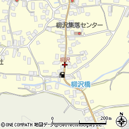 柳沢周辺の地図