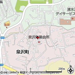 宮城県塩竈市泉沢町12-12周辺の地図