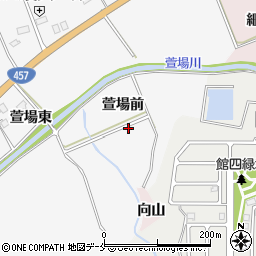宮城県仙台市泉区西田中萱場前周辺の地図