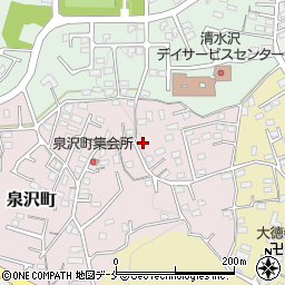 宮城県塩竈市泉沢町9-24周辺の地図
