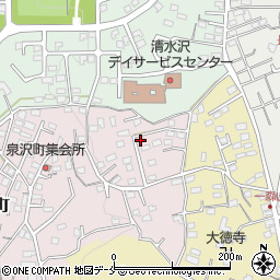 宮城県塩竈市泉沢町8-16周辺の地図