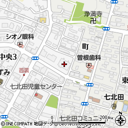 ツルハドラッグ仙台泉中央店周辺の地図