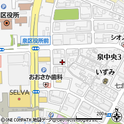 株式会社サカヱ　仙台支店周辺の地図