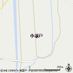 新潟県村上市小須戸周辺の地図