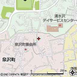 宮城県塩竈市泉沢町10-5周辺の地図
