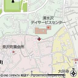 宮城県塩竈市泉沢町10-18周辺の地図