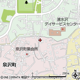 宮城県塩竈市泉沢町10-6周辺の地図