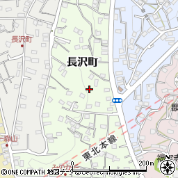 宮城県塩竈市長沢町9周辺の地図