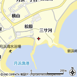 宮城県東松島市宮戸三サ河27周辺の地図