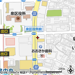 Aoki仙台泉店駐車場 仙台市 駐車場 コインパーキング の住所 地図 マピオン電話帳