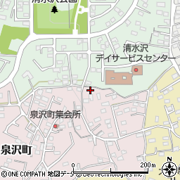 宮城県塩竈市泉沢町10-10周辺の地図