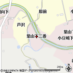 宮城県仙台市泉区実沢葉山下三番周辺の地図