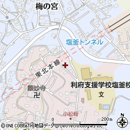 宮城県塩竈市小松崎8周辺の地図