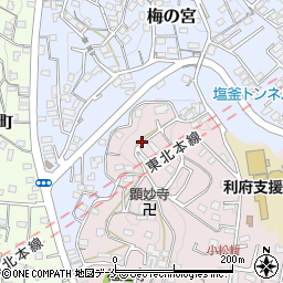 宮城県塩竈市小松崎7周辺の地図