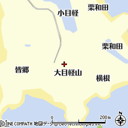 宮城県東松島市宮戸大目軽山周辺の地図