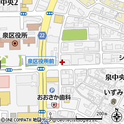 大和ハウス工業株式会社仙台支社　集合住宅事業部設計課周辺の地図