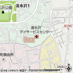 塩釜市清水沢デイサービスセンター周辺の地図