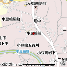 宮城県仙台市泉区実沢小豆嶋前周辺の地図