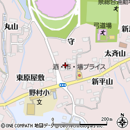 宮城県仙台市泉区野村東原東周辺の地図