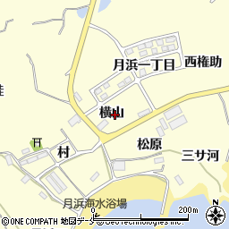 宮城県東松島市宮戸（横山）周辺の地図