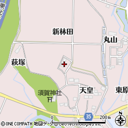 宮城県仙台市泉区野村中原周辺の地図
