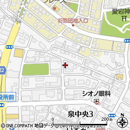 長田電機工業株式会社仙台営業所周辺の地図