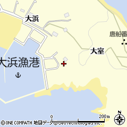 宮城県東松島市宮戸大室周辺の地図