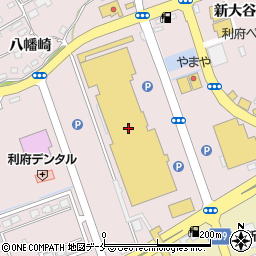 イオンモール新利府北館３Ｆ駐車場周辺の地図