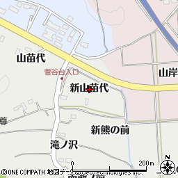 宮城県宮城郡利府町菅谷新山苗代周辺の地図