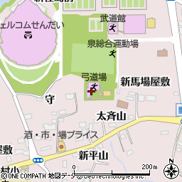 宮城県仙台市泉区野村門前周辺の地図