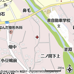 宮城県仙台市泉区実沢鼻毛周辺の地図