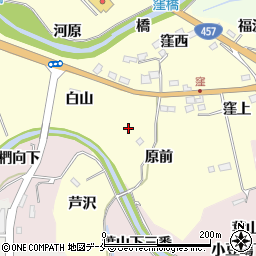 宮城県仙台市泉区小角原前周辺の地図