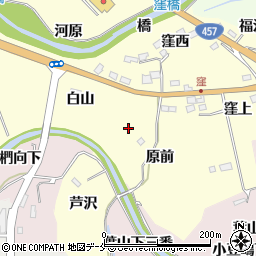 宮城県仙台市泉区小角（原前）周辺の地図