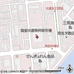 渡辺喜一仲卸市場店周辺の地図