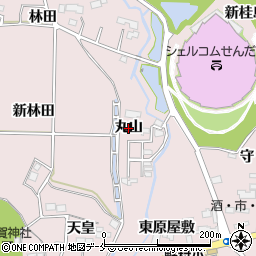 宮城県仙台市泉区野村（丸山）周辺の地図