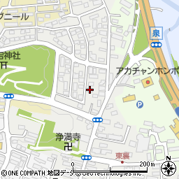 株式会社センティスト　仙台営業所周辺の地図